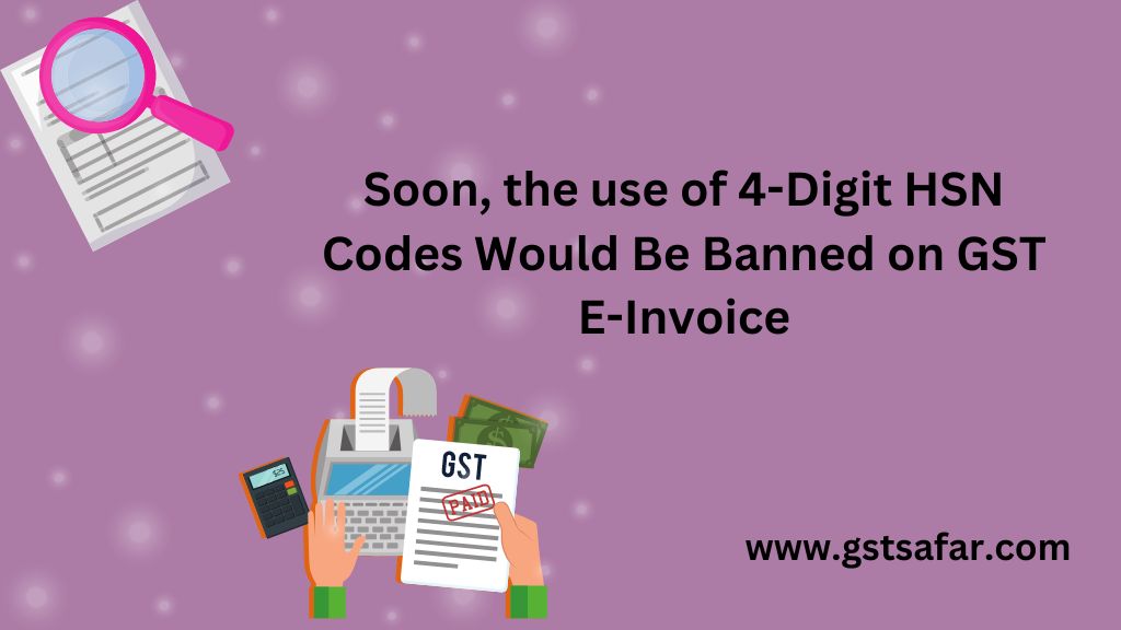 HSN Codes GST E-invoice
