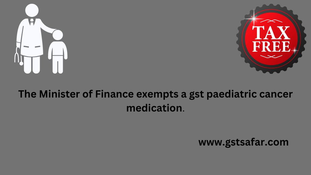 gst paediatric cancer