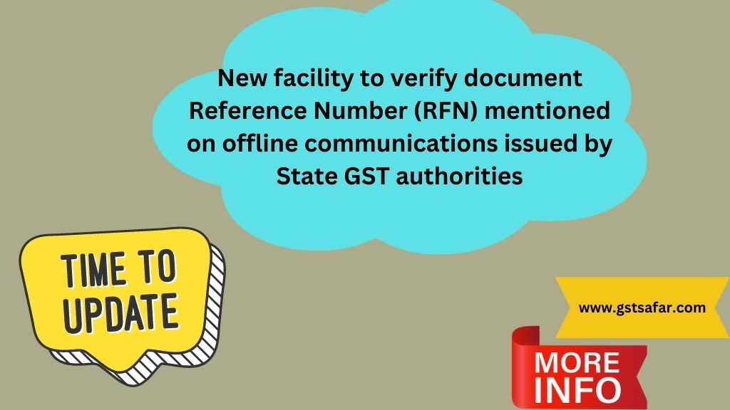 GSTN Updates April 2023