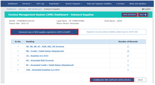 Invoice Management System User Manual 18