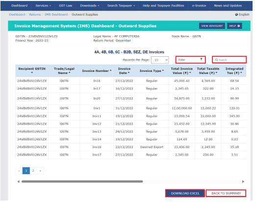 Invoice Management System User Manual 20