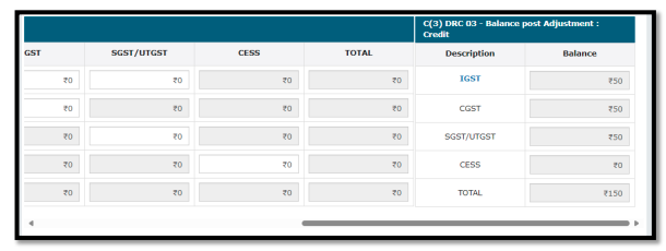 GST DRC-03A